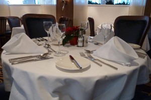 Tisch im Restaurant