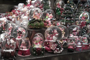 Weihnachts-Schneekugeln