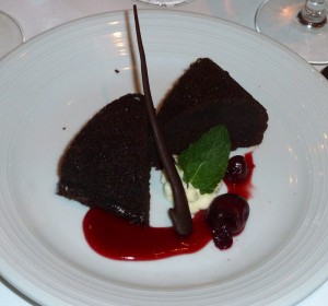 Moist Almond Chocolate Cake