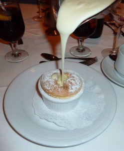 Sauce für das Soufflé