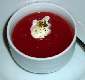 Watermelon and Raspberry Soup