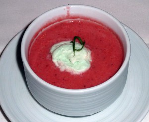 Chilled Strawberry Bisque