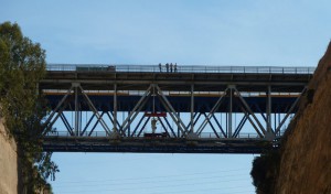 Brücke des Fotostopps