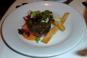 Eggplant and Kalamata Olive Tartare