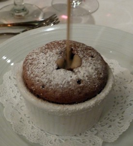 Espresso Sauce für das Soufflé