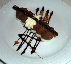 Two-Tone Chocolate Praline Finger