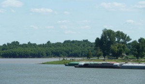 Cairo Point - the Big Muddy ist deutlich erkennbar