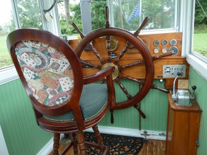 Pilothouse der Clyde.