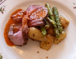 Herb Crusted Roast Leg of Lamb