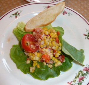 Lobster and Corn Chopped Salad