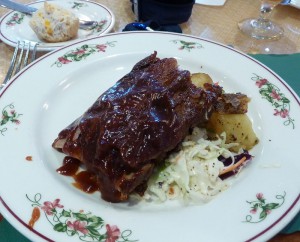Barbequed Baby Back Ribs