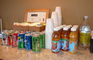 Sodas und Säfte