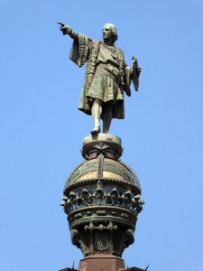 Columbus weist den Weg