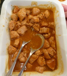 Pollo al romesco