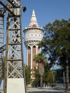 Wasserturm und Gasometer