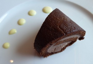 Schweizer Schokoladen-Röllchen