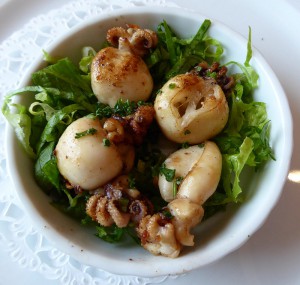 Seppie alla griglia