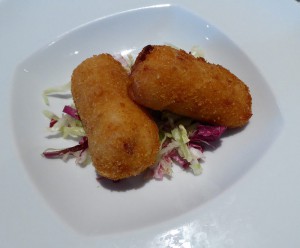 Croquetas de jamón Serrano*