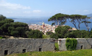 Blick auf Saint Tropez