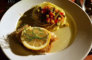 gebratener Fisch