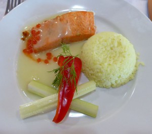 gebratenes Forellenfilet