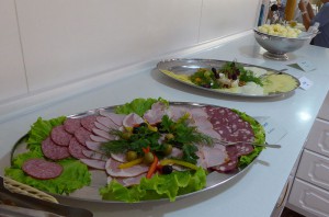 Wurst und Käse