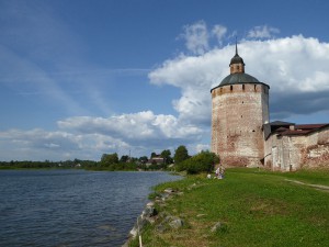 See mit Moskau Turm