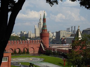 Kremlmauer zur Moskwa - Beklemishevskaya Turm