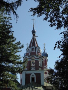 Glockenturm der Blutskirche