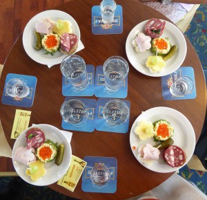 gedeckter Tisch
