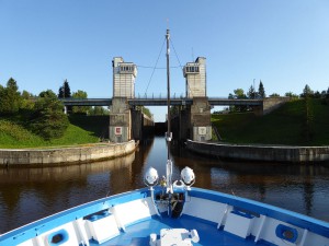 Wolga-Baltik-Kanal Schleuse 1