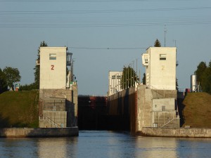 Wolga-Baltik-Kanal Schleuse 2