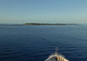 Blick auf Coco Cay