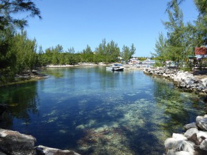 Bucht bei der Cocothepia Bridge
