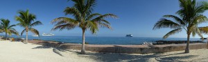 Panorama mit Vision of the Seas und Majesty of the Seas