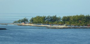 Blick auf Snorkel und Water Sports Beach