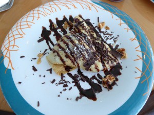 Chocolate Mousse Crèpe