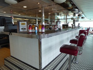 Bar im Johnny Rocket´s