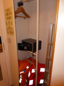 Schrank mit Safe