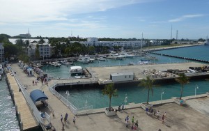 Blick auf den Pier