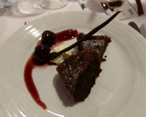 Mojo: Moist Almond Chocolate Cake