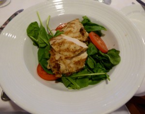 Mojo: Chicken and Spinach (statt Steak)