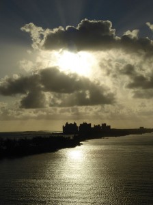 Atlantis im Sonnenaufgang