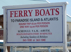 Fähren nach Paradise Island