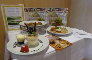 "A Taste of Tuscany" Demo-Essen