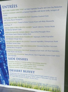 Solarium Dinner Karte Teil 2