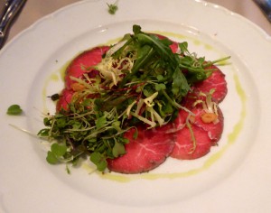 Carpaccio di Manzo