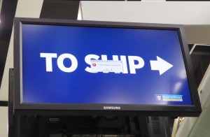"To Ship" mit Windows Fehlermeldung