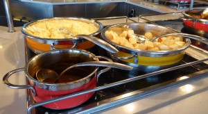 Kartoffelbrei und Soße