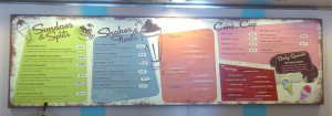 Karte Ice Cream Parlor